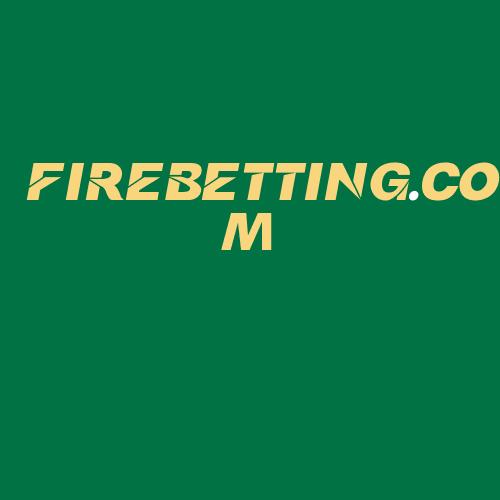 Logo da FIREBETTING